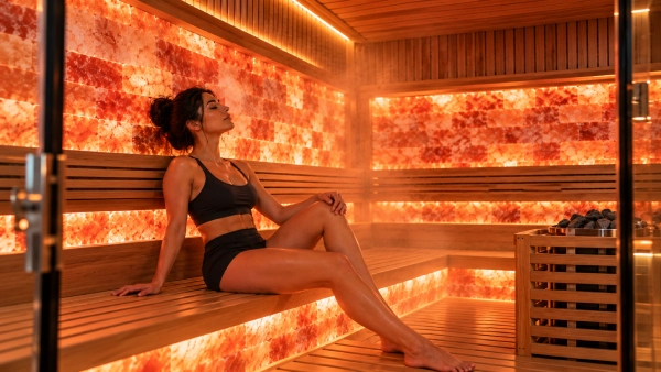 Himalayan Pink Salt Therapy and Sauna